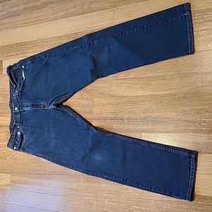 Levi's 513 36x30 slim straight stretch.